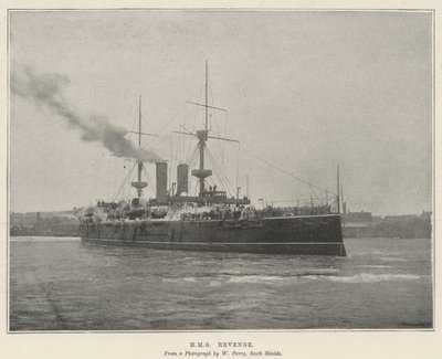 HMS Revenge da English Photographer