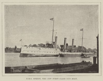 HMS Speedy, la nuova cannoniera di prima classe da English Photographer
