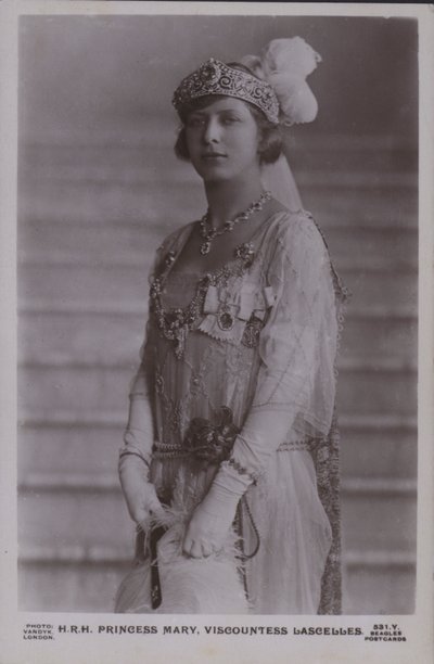 Principessa Mary, Viscontessa Lascelles da English Photographer