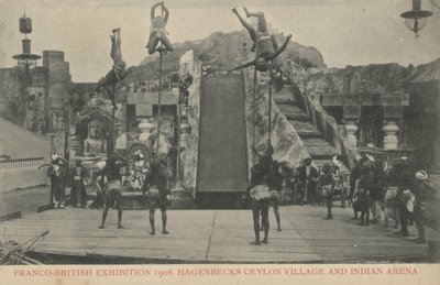 Il villaggio di Ceylon di Hagenbeck e l