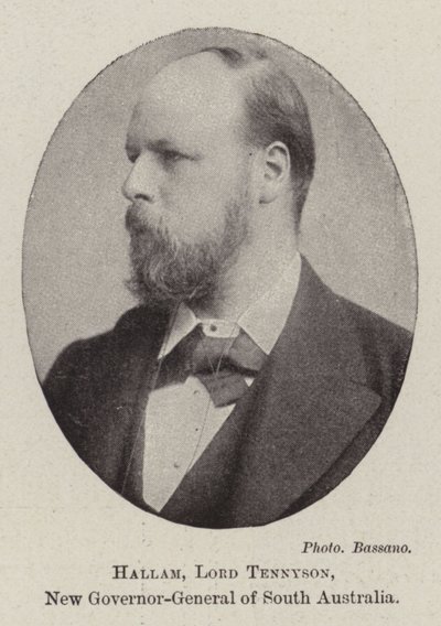 Hallam, Lord Tennyson, nuovo governatore generale dell