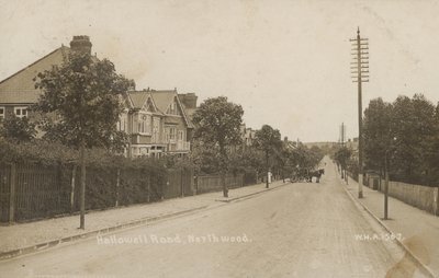 Hallowell Road, Northwood, vicino a Londra (foto b/n) da English Photographer