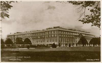 Palazzo di Hampton Court, fronti Sud e Est da English Photographer