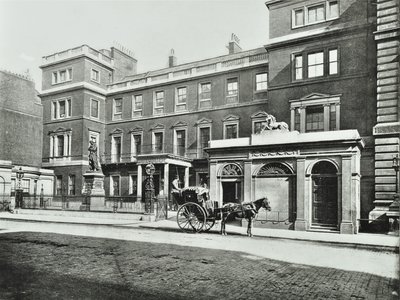 Hansom cab fuori dall