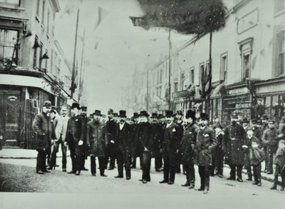 Hare Street: inaugurazione del traghetto di Woolwich, 1889 da English Photographer