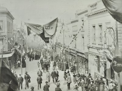 Hare Street: inaugurazione del traghetto di Woolwich, 1889 da English Photographer