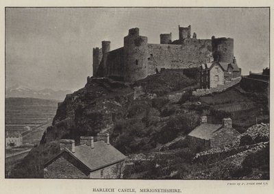 Castello di Harlech, Merionethshire da English Photographer