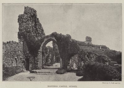 Castello di Hastings, Sussex da English Photographer