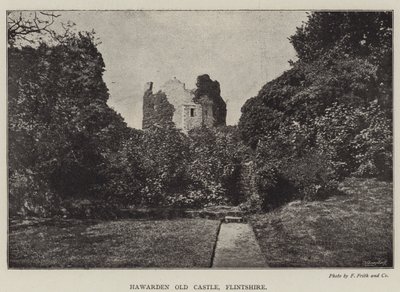 Vecchio Castello di Hawarden, Flintshire da English Photographer
