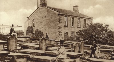 Parrocchia di Haworth ai tempi dei Brontë da English Photographer