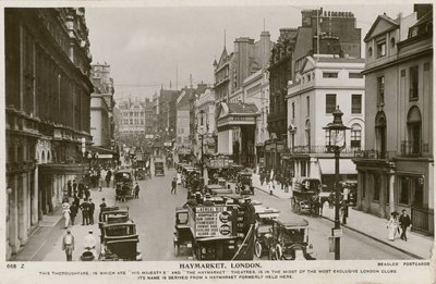 Haymarket, Londra da English Photographer