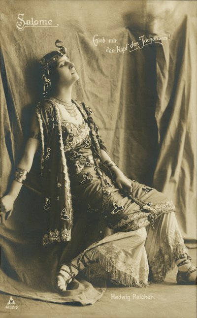 Hedwiga Reicher, attrice tedesca da English Photographer