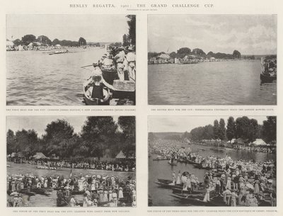 Regata di Henley, 1901, la Grand Challenge Cup da English Photographer