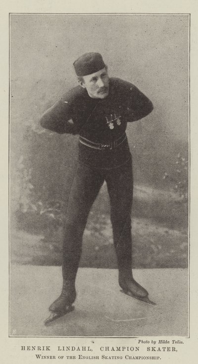 Henrik Lindahl, campione di pattinaggio, vincitore del campionato inglese di pattinaggio da English Photographer