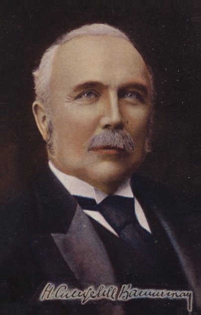Henry Campbell-Bannerman (foto colorata) da English Photographer