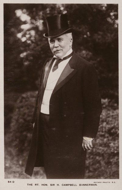 Henry Campbell-Bannerman da English Photographer
