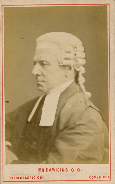 Henry Hawkins QC, 1° Barone Brampton da English Photographer