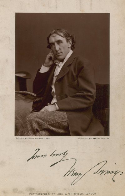 Henry Irving da English Photographer