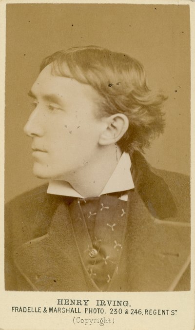 Henry Irving, attore da English Photographer