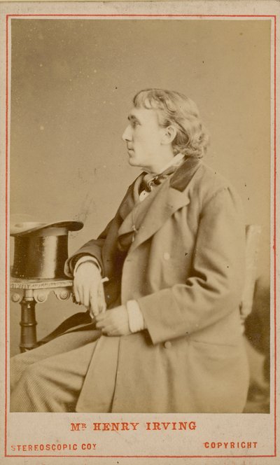 Henry Irving, attore da English Photographer