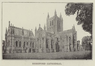 Cattedrale di Hereford da English Photographer