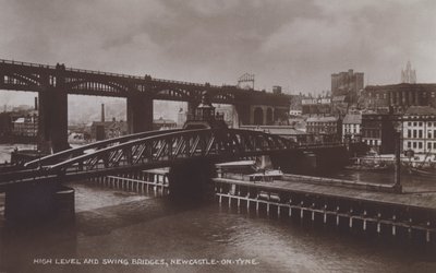 Ponti High Level e Swing, Newcastle-On-Tyne da English Photographer