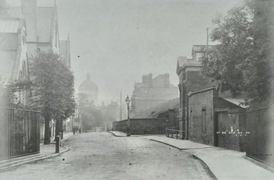 Highgate Archway: approccio occidentale, 1896 da English Photographer