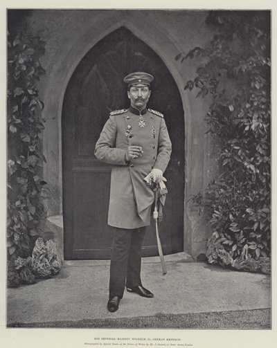Sua Maestà Imperiale Guglielmo II, Imperatore tedesco da English Photographer