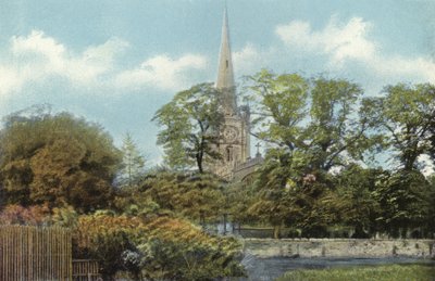 Chiesa della Santissima Trinità, Stratford-upon-Avon da English Photographer