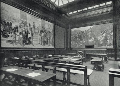 Palazzo del Parlamento, la Sala di Mosè, Camera dei Lord da English Photographer