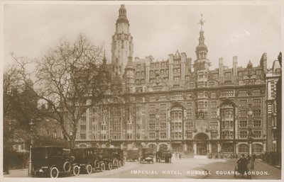 Imperial Hotel, Russell Square, Londra da English Photographer