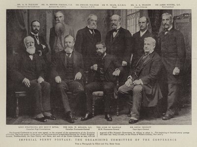 Posta imperiale a tariffa unica, il comitato organizzatore della conferenza da English Photographer