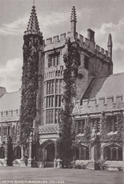 Nel Quadrilatero del Magdalen College da English Photographer