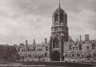 Nel Tom Quadrilatero di Christ Church, Oxford da English Photographer