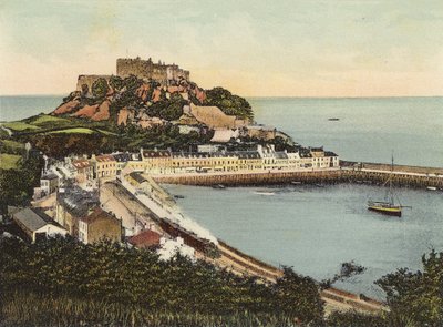 Jersey: Castello di Mont Orgueil (foto colorata) da English Photographer