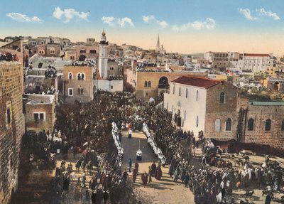 Gerusalemme: Betlemme, giorno di Natale da English Photographer