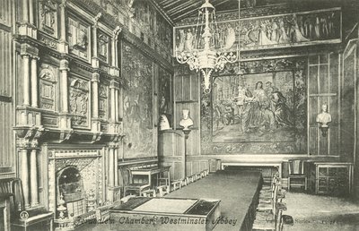 Jerusalem Chamber, Westminster Abbey da English Photographer
