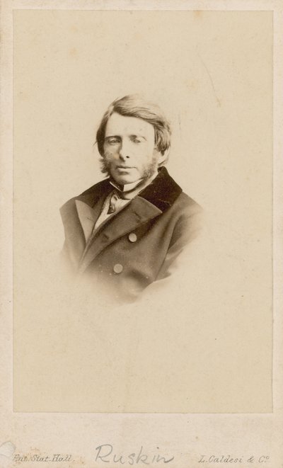 John Ruskin da English Photographer