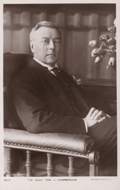 Joseph Chamberlain da English Photographer