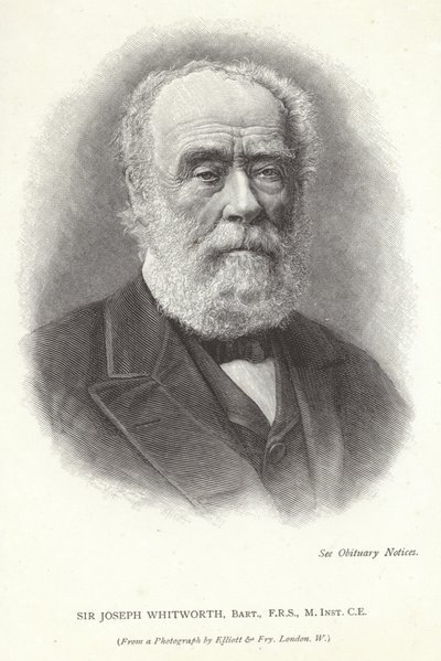 Joseph Whitworth da English Photographer