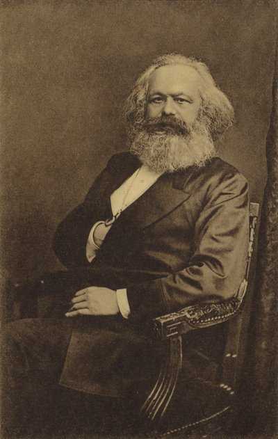 Karl Marx da English Photographer