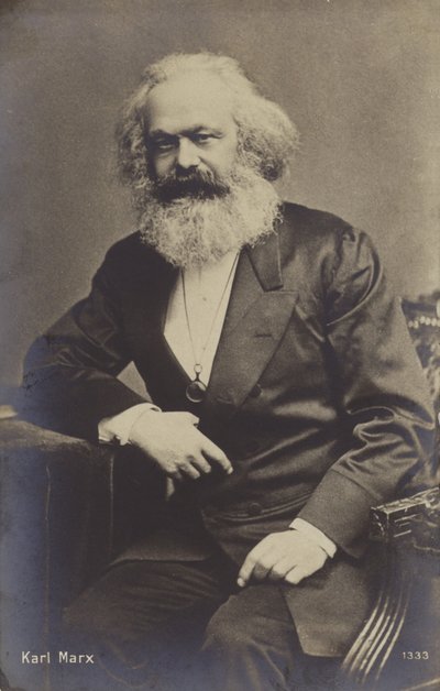 Karl Marx da English Photographer