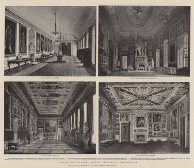 Palazzo di Kensington, luogo di nascita della Regina Vittoria da English Photographer