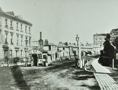 Kilburn Toll Gate alla fine sud di Kilburn High Road presso l