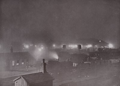 Kings Cross Goods Yard di notte da English Photographer