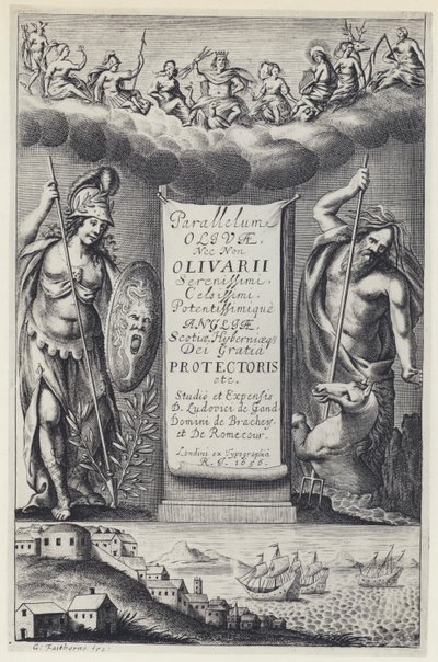 L de Gand, Parallelum Olivae, R I 1656 da English Photographer
