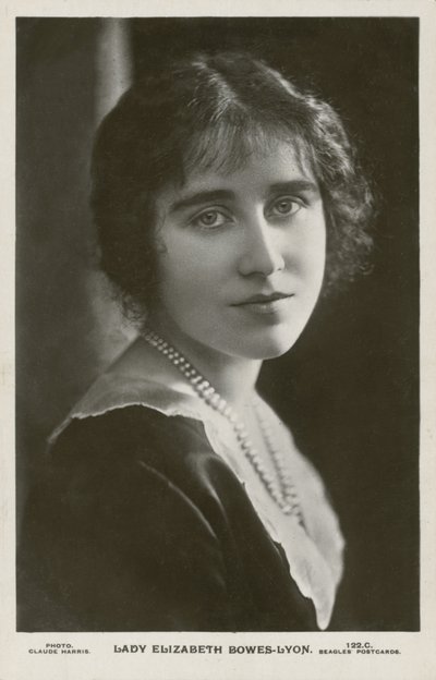 Lady Elizabeth Bowes-Lyon da English Photographer