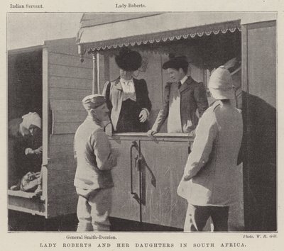 Lady Roberts e le sue figlie in Sudafrica da English Photographer