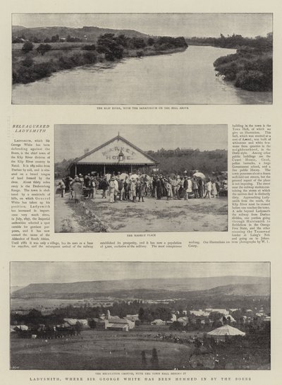 Ladysmith, dove Sir George White è stato circondato dai Boeri da English Photographer