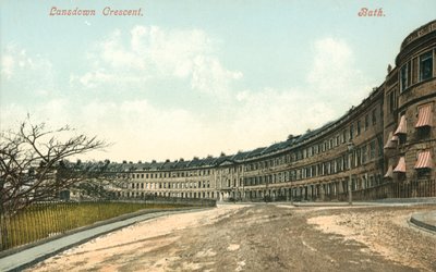 Lansdown Crescent, Bath, Somerset da English Photographer